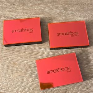 Smashbox 3-piece set - Lips, Eyes and Contour